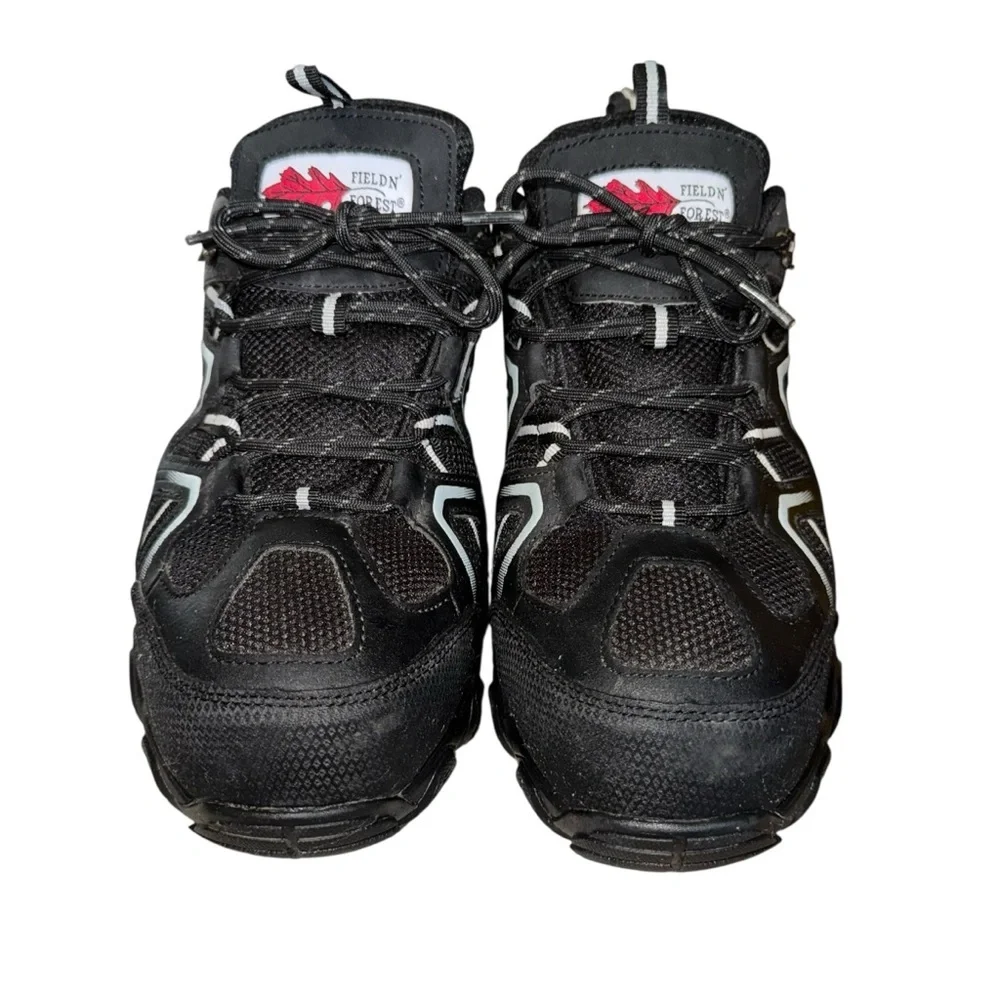 Men’s Black Waterproof Hiking Trail Shoes Sneakers Outdoor Athletic Size 12W